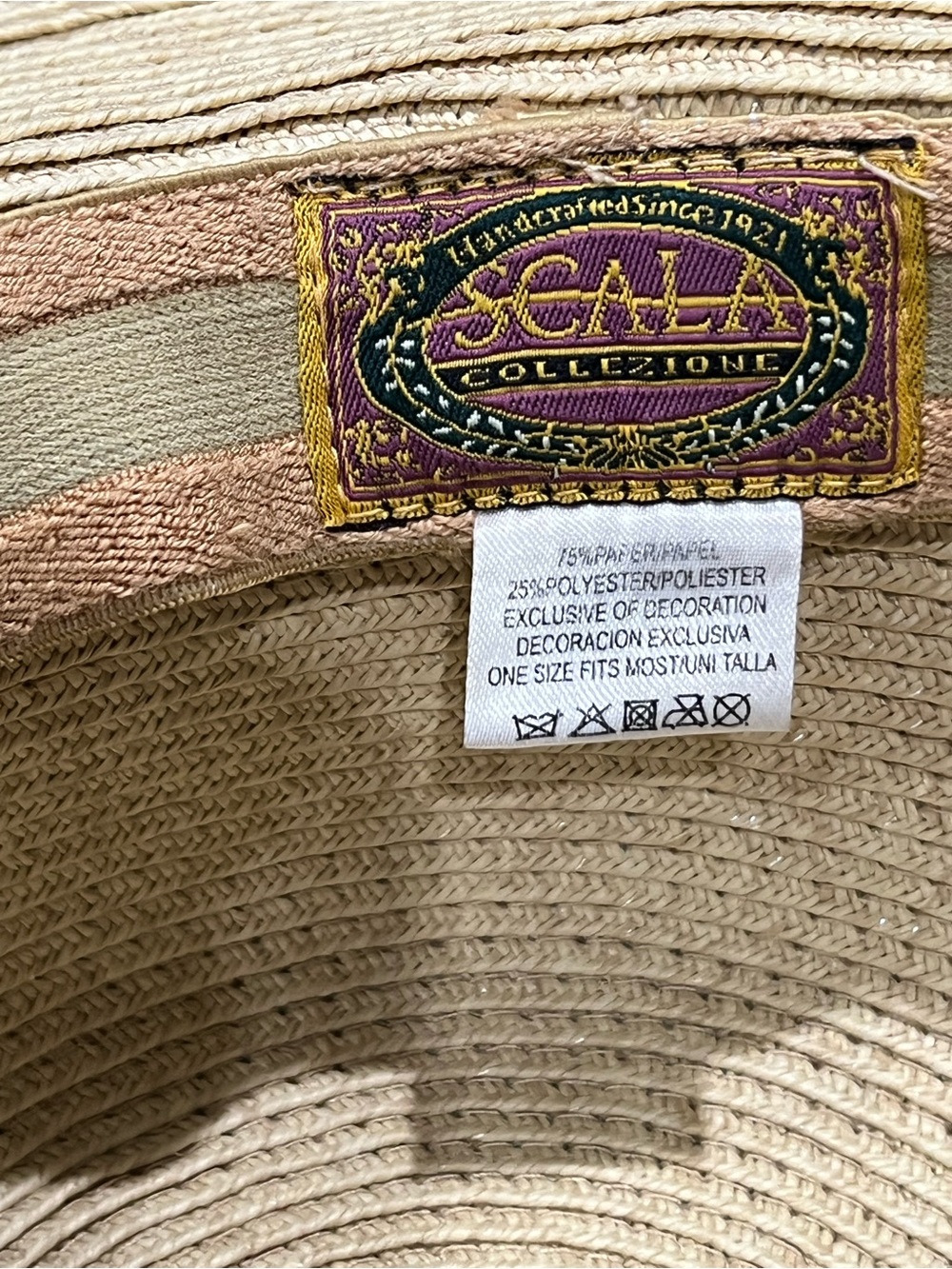 Scala Collection Straw Hat - Picture 7 of 7